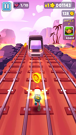 画像ギャラリー No.009のサムネイル画像 / ランニングアクションの決定版がApple Arcadeでリリース！　広告・課金ナシで無限に走れる「Subway Surfers+」（今日から始めろApple Arcade #60）