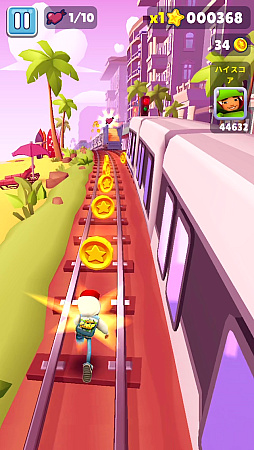 画像ギャラリー No.010のサムネイル画像 / ランニングアクションの決定版がApple Arcadeでリリース！　広告・課金ナシで無限に走れる「Subway Surfers+」（今日から始めろApple Arcade #60）