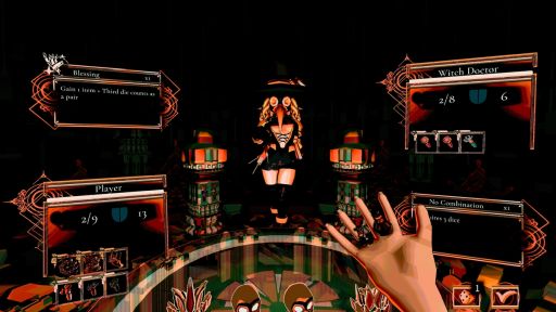 画像ギャラリー No.003のサムネイル画像 / 4つのダイスで命をかけて戦う戦略ホラーローグライク「Hell Dice Gambit」,3月20日に発売決定。シンボルを組み合わせて役を作っていく