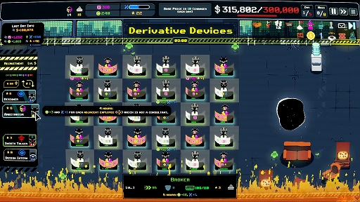 画像ギャラリー No.002のサムネイル画像 / ブラック企業運営ローグライト「MANIFESTO」，デモ版をSteamでリリース。従業員が力尽きてもお構い無し。用済みになったら謎の空間へポイ