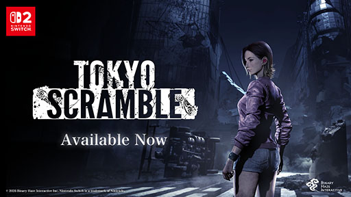 画像ギャラリー No.001のサムネイル画像 / Switch2専用タイトル「TOKYO SCRAMBLE」，本日リリース。東京の真下に存在していた地下世界からの脱出を目指すサバイバルパズルアクション