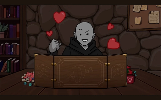 画像ギャラリー No.017のサムネイル画像 / ダンジョンで美女やイケメンとデートし，ダイスを振って冒険。RPG「Dating and Dragons - A Love Quest」，クラファンを実施中