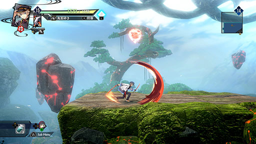 画像ギャラリー No.001のサムネイル画像 / 「亰都ザナドゥ -桜花幻舞-」，比良坂学園の上位チームのリーダーたちや，戦闘システムに関する情報が明らかに