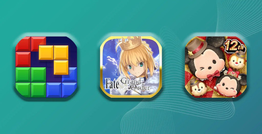 画像ギャラリー No.002のサムネイル画像 / 年末年始の国内モバイルゲーム市場をSensor Towerが分析。DL数は「ブロックブラスト」,収益は「FGO」,DAUは「ツムツム」がトップ