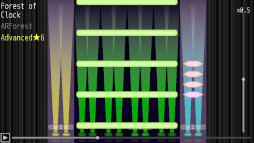 画像ギャラリー No.009のサムネイル画像 / 音楽ゲーム「CoLane」,PC向けテスト版を無料公開。1つのノーツを複数のキーで取れるので,最適な運指を考えよう