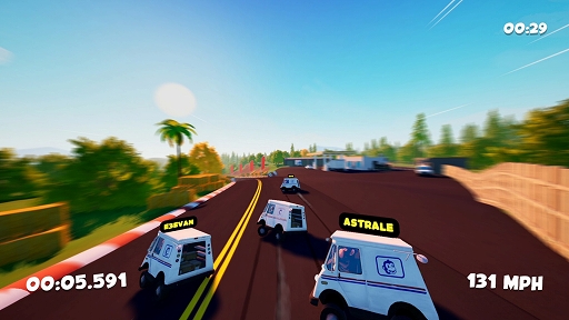 画像ギャラリー No.004のサムネイル画像 / 公道を飛んで跳ねて駆け抜ける! ハイスピード配達レーシング「DEADLINE DELIVERY」のデモ版が配信開始