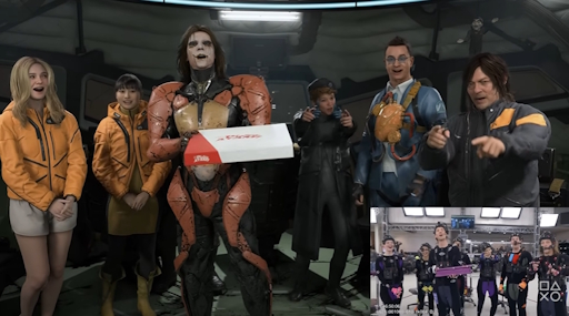 画像ギャラリー No.003のサムネイル画像 / 「DEATH STRANDING 2」の誕生日カットシーンの裏には，あるサプライズが。収録の模様を収めたショートトレイラーが公開に　