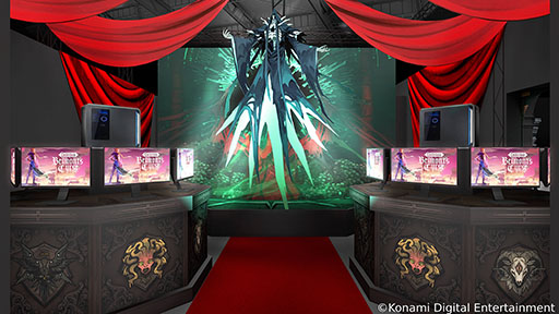 画像ギャラリー No.002のサムネイル画像 / KONAMI，TGS 2026に「Castlevania: Belmont's Curse」を国内初プレイアブル出展。隠しコマンド「↑↑↓↓←→←→BA」の40周年を記念した特別展示もあり