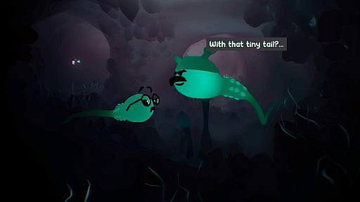 画像ギャラリー No.010のサムネイル画像 / 主人公は精子。ゴールを目指して体内を駆け抜けるアドベンチャーゲーム「Become」が発表,あわせてアナウンストレイラーも公開