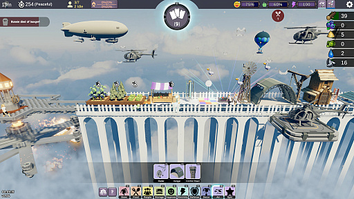 画像ギャラリー No.001のサムネイル画像 / “ローグライクシティビルダー”の新作「Stormbridge」リリース。嵐から逃げつつ，橋上の集落を拡張