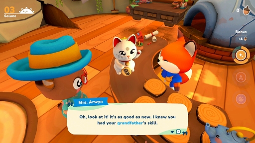 画像ギャラリー No.005のサムネイル画像 / 受け継いだ修理屋を経営し，森の住人たちのお宝を修理しよう。「Piece by Piece」，3月12日にリリース決定