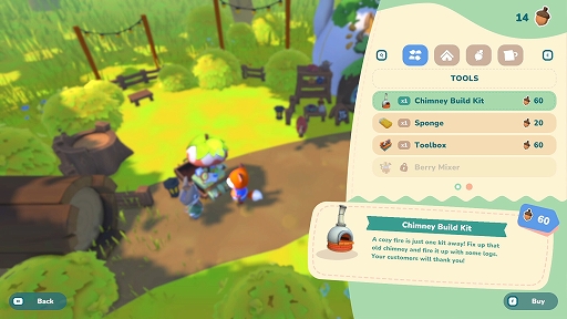 画像ギャラリー No.006のサムネイル画像 / 受け継いだ修理屋を経営し，森の住人たちのお宝を修理しよう。「Piece by Piece」，3月12日にリリース決定