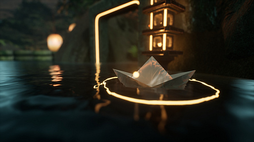 画像ギャラリー No.004のサムネイル画像 / 意志を持った手紙が,紙飛行機や手裏剣になって冒険。「Origament: A Paper Adventure」の今春リリースが決定