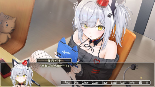 画像ギャラリー No.010のサムネイル画像 / VTuberの猫元パトさんが主演するビジュアルノベル「パト猫クエストII　珍猫はつれえよなあ」，PC/Switch向けに本日発売
