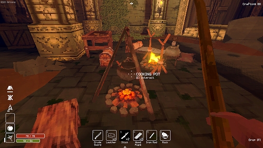 画像ギャラリー No.003のサムネイル画像 / 謎解きだらけのダンジョンを探索し，集めた素材でご飯も作ろう。3人協力ダンジョンサバイバル「Deep Dish Dungeon」，デモ版を配信開始