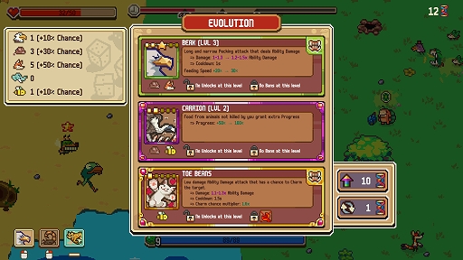 画像ギャラリー No.003のサムネイル画像 / すべての生命が辿る“カニ化”の運命に抗い，独自の進化を遂げよう。「Everything is Crab: 生物進化ローグライト」を，5月8日に発売決定