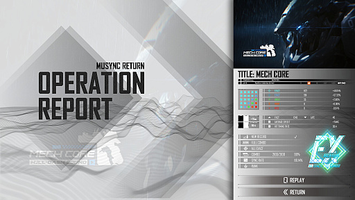 画像ギャラリー No.004のサムネイル画像 / ノーツ落下型リズムゲーム「MUSYNX: RETURN」の体験版が，Steam Next Festの開催にあわせて配信されている。