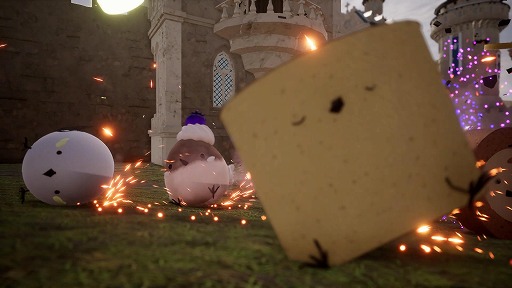 画像ギャラリー No.006のサムネイル画像 / スイーツたちが重火器をぶっ放すローグライクアクション「チョコレートパレード」,Steamストアページを公開。最大3人の協力プレイに対応