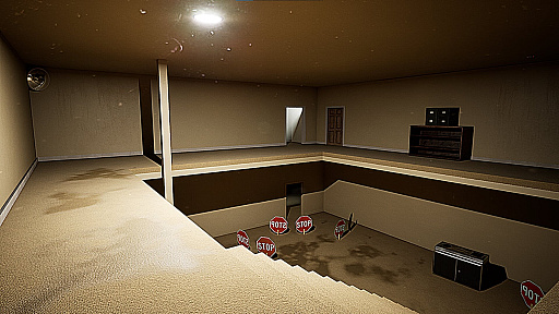 画像ギャラリー No.010のサムネイル画像 / 心理学モデル「悲嘆の五段階」をレベルデザインに落とし込んだホラーゲーム「Tape 101: Liminal Descent」，体験版を配信中