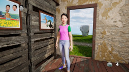 画像ギャラリー No.006のサムネイル画像 / 五分目 悟氏が自身のシュールCGアニメの世界をゲーム化。3Dアクション「親戚の家に行け！よし子！」，Steamでリリース