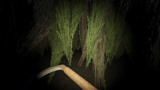 画像ギャラリー No.001のサムネイル画像 / 音や光に反応して獲物を追う存在が潜む深夜の庭園で草を刈り続けろ。ホラーゲーム「Bait Garden」，3月31日に配信