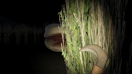 画像ギャラリー No.002のサムネイル画像 / 音や光に反応して獲物を追う存在が潜む深夜の庭園で草を刈り続けろ。ホラーゲーム「Bait Garden」，3月31日に配信