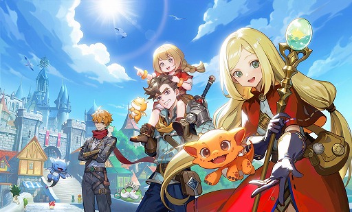 画像ギャラリー No.003のサムネイル画像 / 空中戦アクションRPG「ドラゲナイ：竜騎士学園」事前登録の受付を開始。50万人達成でSSRペット「トトリ」を配布