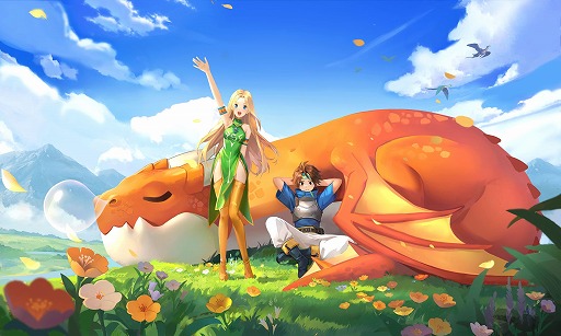 画像ギャラリー No.004のサムネイル画像 / 空中戦アクションRPG「ドラゲナイ：竜騎士学園」事前登録の受付を開始。50万人達成でSSRペット「トトリ」を配布