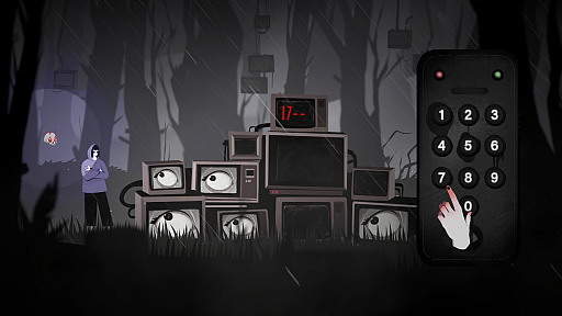 画像ギャラリー No.001のサムネイル画像 / 冥界へ向かう列車で，失った記憶を辿る。シュールやコミカルさもある2DホラーADV「Vale's Echo」の体験版リリース