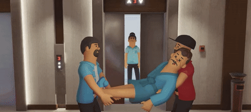 画像ギャラリー No.008のサムネイル画像 / やっちゃった。証拠隠滅のために死体を出口まで運べ。物理演算ベースのステルスゲーム「We Are So Cooked」公開