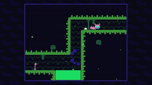 画像ギャラリー No.007のサムネイル画像 / 「Öoo」,Switch版を配信開始。爆弾いもむしが不思議な世界を大冒険。自らの身体を爆弾として使い,道を開いていくパズルアクション