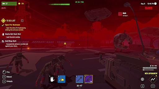 画像ギャラリー No.002のサムネイル画像 / ゾンビアポカリプス世界でショップを経営。仕入れ先はゾンビに廃墟，そしてお客。「The Walking Trade」，Steamでリリース