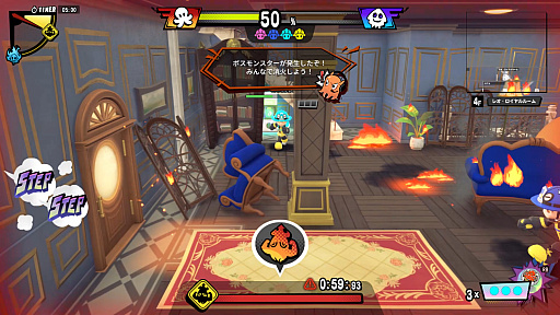 画像ギャラリー No.019のサムネイル画像 / ［プレイレポ］新感覚の人狼アクション「OCTOPinbs（オクトピンブス）」。燃え盛る火災現場で，あなたは誰を信じる？　誰を騙す？