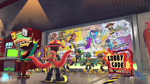 画像ギャラリー No.010のサムネイル画像 / 人狼系アクションゲームの新作「OCTOPinbs」が5月12日にSteamでリリース。言葉を使わず挙動を見て放火犯を追い詰めろ