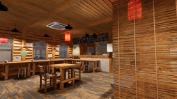 画像ギャラリー No.009のサムネイル画像 / お店の壁に貼られたメニューがやけにリアル。自分だけの寿司レストランを経営していくSLG「Sushi Simulator」,Steamで配信開始