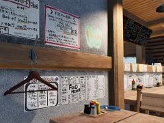 お店の壁に貼られたメニューがやけにリアル。自分だけの寿司レストランを経営していくSLG「Sushi Simulator」，Steamで配信開始