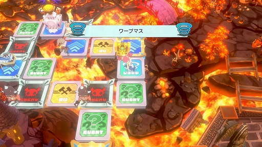 画像ギャラリー No.048のサムネイル画像 / 最大4人で楽しめる協力＆裏切りのすごろく「みんなでポイっと！プリニーすごろく」，スタンダード体験版を配信開始。システム追加情報も公開