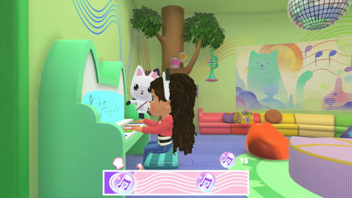 画像ギャラリー No.004のサムネイル画像 / 「DreamWorks ギャビーのドールハウス：パーティーへようこそ」，日本語対応のPS/Switch版をリリース。アニメの世界を自由に探検できる