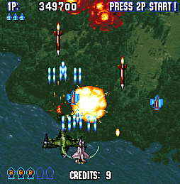 画像ギャラリー No.005のサムネイル画像 / 「コンソールアーカイブス ソニックウィングス・スペシャル」，3月12日配信。1996年にビデオシステムから発売されたSTG