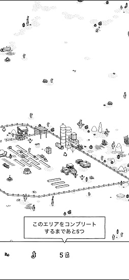 画像ギャラリー No.011のサムネイル画像 / モノクロの世界のなかにある,静かな驚き。「Hidden Folks+」の素朴で温かな風景に癒されよう(今日から始めろApple Arcade #63)