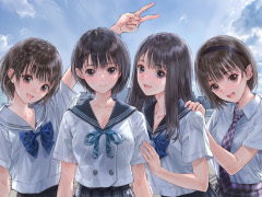 「BLUE REFLECTION Quartet: 少女たちのキセキ」，7月30日に発売。シリーズ4作品をまるごと楽しめる