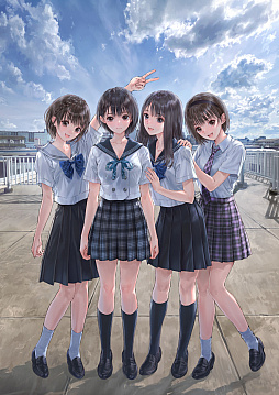 画像ギャラリー No.002のサムネイル画像 / 「BLUE REFLECTION Quartet: 少女たちのキセキ」，7月30日に発売。シリーズ4作品をまるごと楽しめる