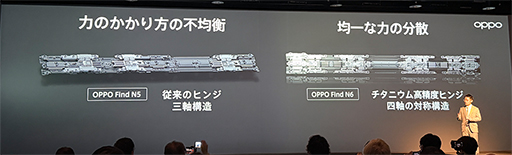 画像ギャラリー No.006のサムネイル画像 / OPPOの新型折りたたみスマホ「Find N6」を実機でチェック。本当に折り目は目立たないのか