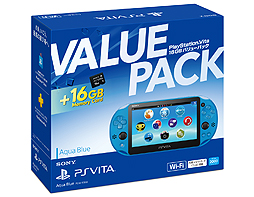 PS Vita˥꡼16GBƱ̸֥Х塼ѥåפ19980ߡʡǡˤ1122ȯ䡣οϥ֥åȥ֥롼