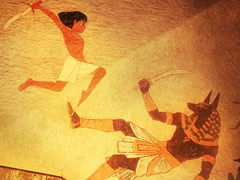 一人称と2D横スクロールが交差する。古代エジプトの壁画が動き出すアクションADV「Fresco」発表