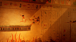 画像ギャラリー No.010のサムネイル画像 / 一人称と2D横スクロールが交差する。古代エジプトの壁画が動き出すアクションADV「Fresco」発表