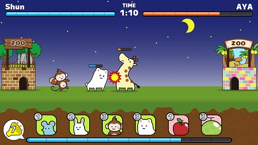 画像ギャラリー No.002のサムネイル画像 / 対戦相手は購入せずにブラウザから参加OK。対戦型タワーディフェンス「動物園ウォーズ」，Steamで配信開始