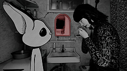 画像ギャラリー No.003のサムネイル画像 / マンガのような語り口で，東欧の孤島に住む一家のダークロマンスを描く。サイコホラーADV「Good Children Say Grace」，体験版を2026年4月2日に配信予定