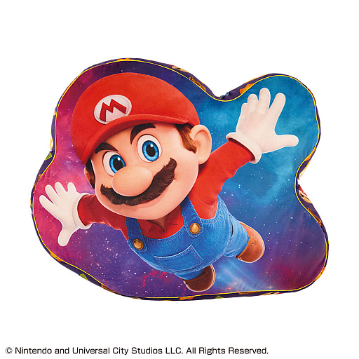 画像ギャラリー No.002のサムネイル画像 / 一番くじ「ザ・スーパーマリオギャラクシー・ムービー」を4月24日より発売。マリオやヨッシーのビッグサイズクッションが当たる