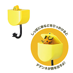 画像ギャラリー No.003のサムネイル画像 / ポケモン，デデンネとバチュルの日常にフォーカスしたグッズを10月8日に発売。くっつきぬいぐるみやトートバッグなどを展開